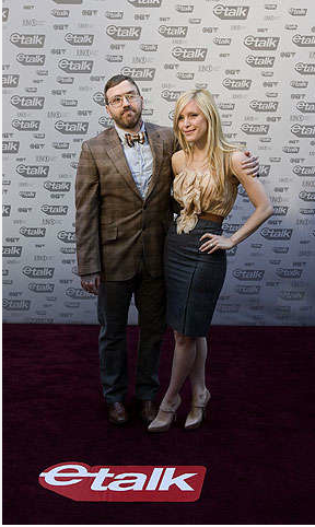 Dallas Green and Leah Miller at the Junos